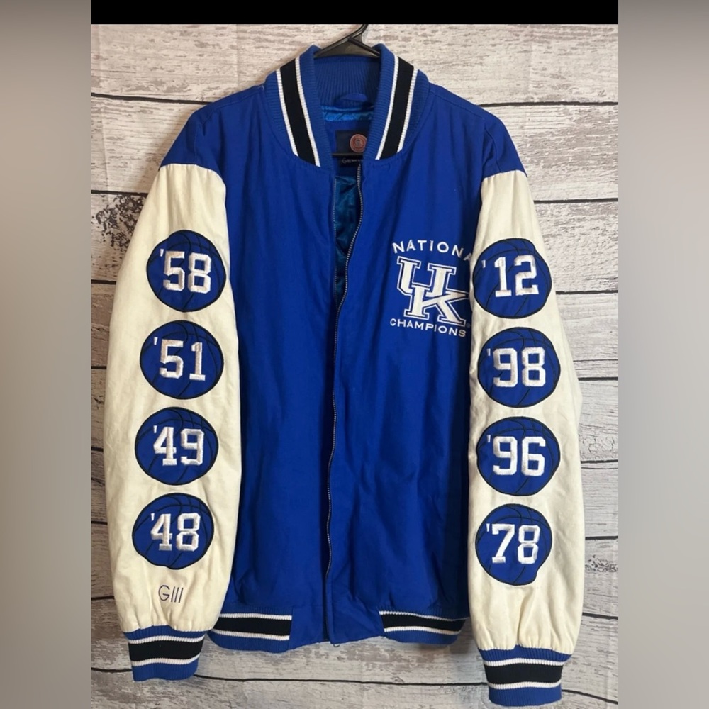 Vintage University of Kentucky National Champion Varsity Jacket